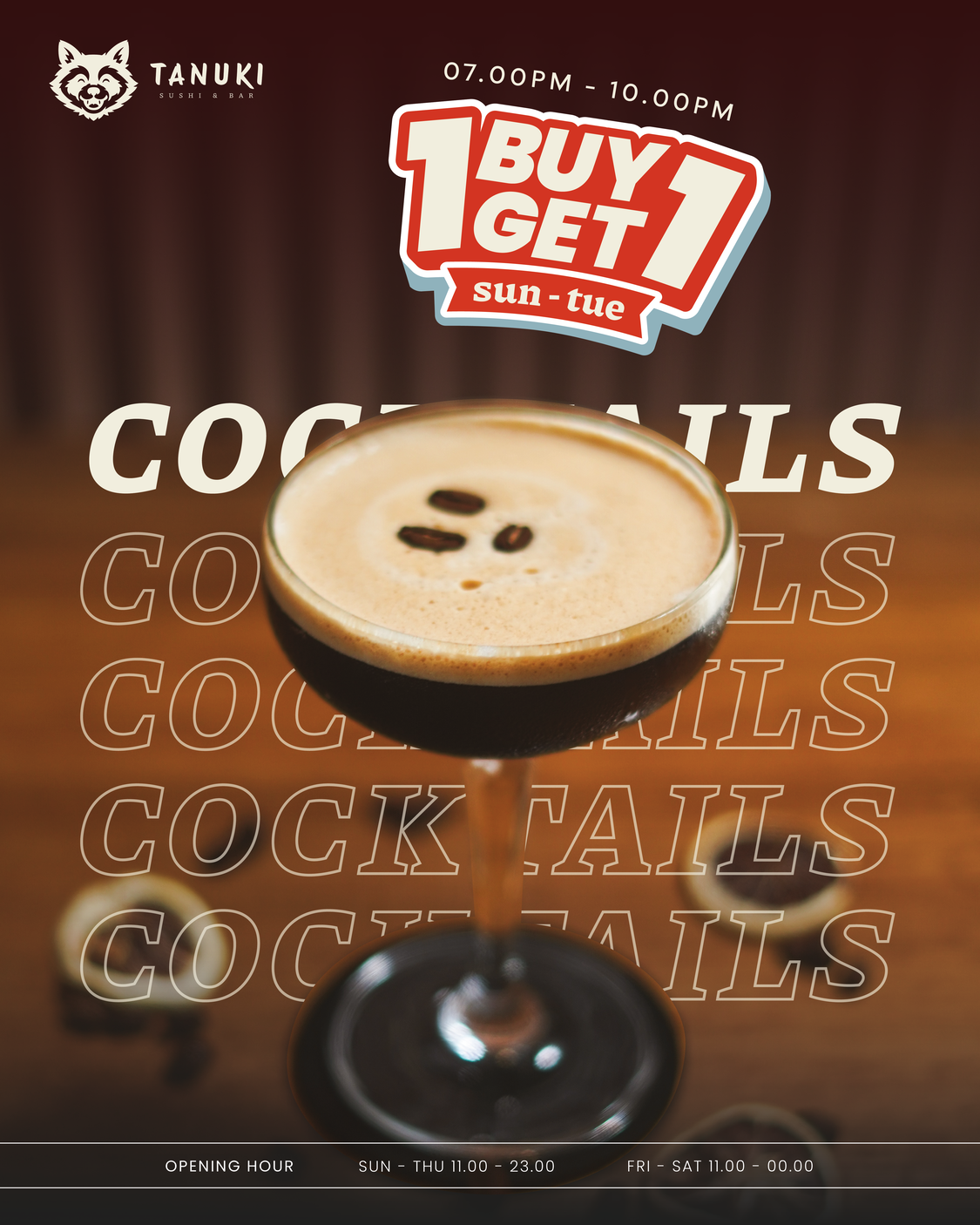 Cocktails Promo